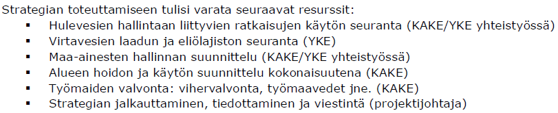 Strategins implementering och kommunikation 1 Kommunikation till: Esbo stads organisationer Konsulter