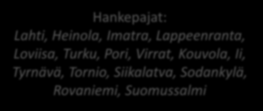 Ajankohtaista starttivalmennuksen kehittämistyössä hankkeen näkökulmasta Startti parempaan elämään juurruttamishankkeen päätavoitteena on levittää matalankynnyksen starttivalmennusmallia sekä