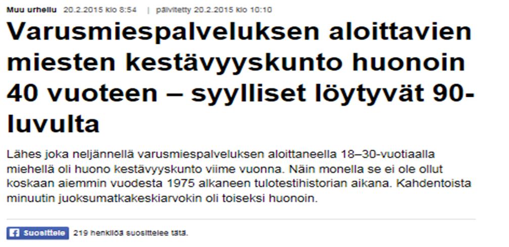 Huolestuttavia