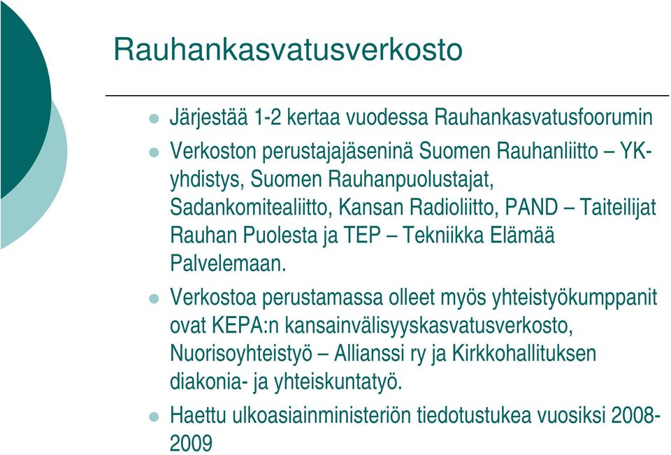 Elämää Palvelemaan.