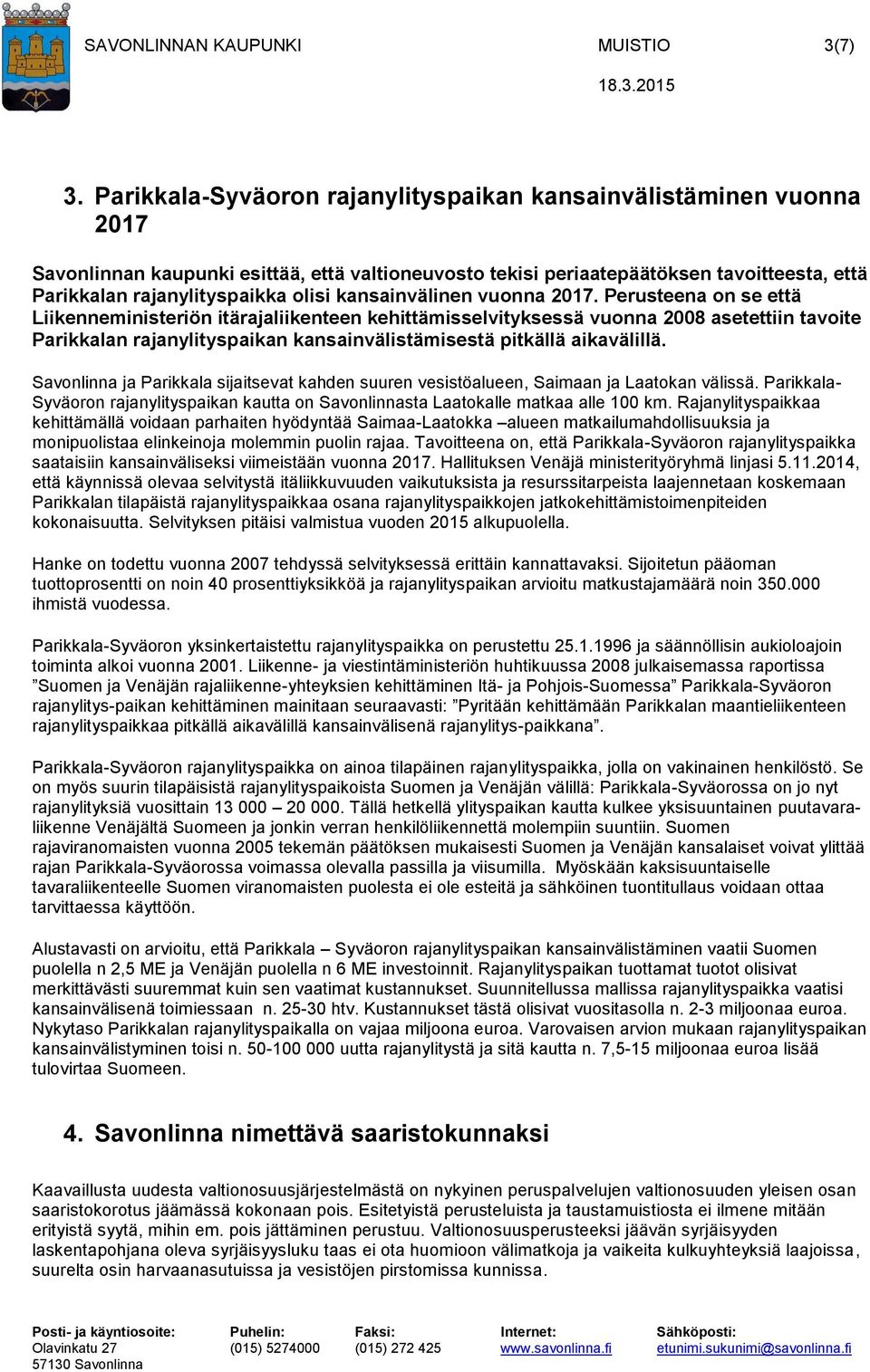 kansainvälinen vuonna 2017.