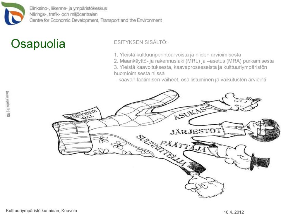 Maankäyttö- ja rakennuslaki (MRL) ja asetus (MRA) purkamisesta 3.