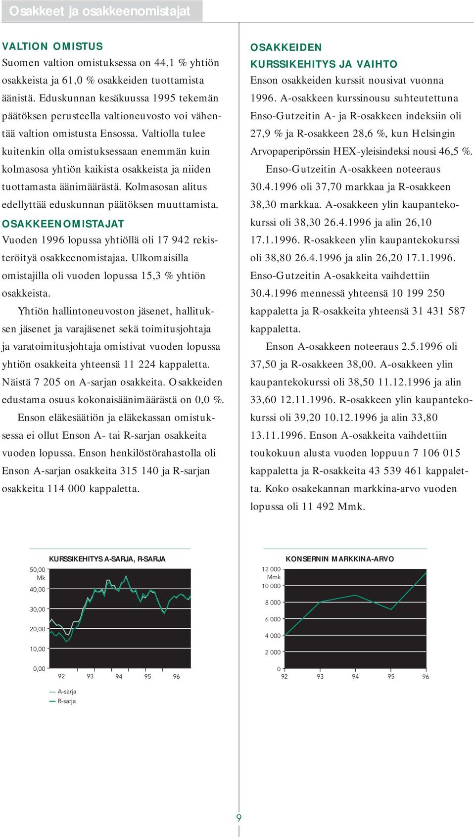 Valtiolla tulee kuitenkin olla omistuksessaan enemmän kuin kolmasosa yhtiön kaikista osakkeista ja niiden tuottamasta äänimäärästä. Kolmasosan alitus edellyttää eduskunnan päätöksen muuttamista.