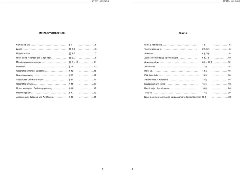 .................. 12.............15 Beschlussfassung............................. 13.............17 Ausschüsse und Kuratorium.................... 14.............17 Geschäftsführung............................ 15.