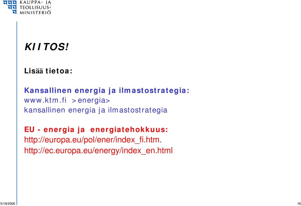 fi >energia> kansallinen energia ja ilmastostrategia EU -