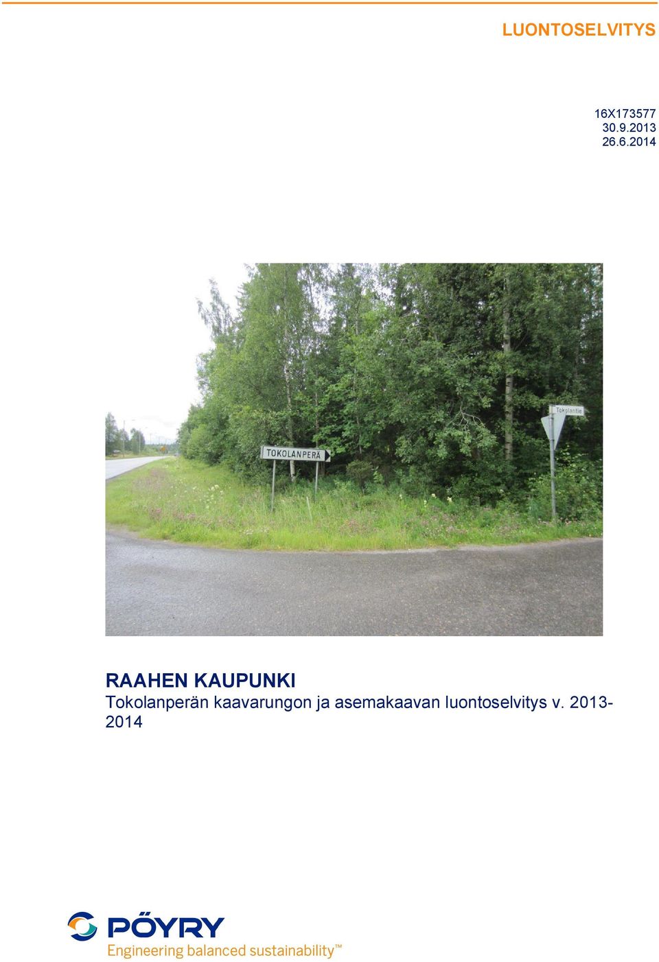 6.2014 RAAHEN KAUPUNKI