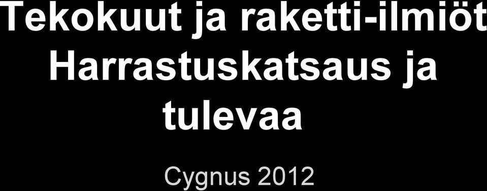 Harrastuskatsaus