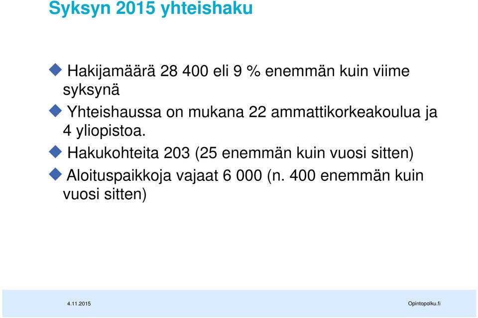 yliopistoa.