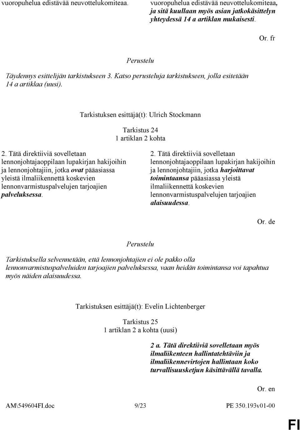 Tätä direktiiviä sovelletaan lennonjohtajaoppilaan lupakirjan hakijoihin ja lennonjohtajiin, jotka ovat pääasiassa yleistä ilmaliikennettä koskevien lennonvarmistuspalvelujen tarjoajien palveluksessa.