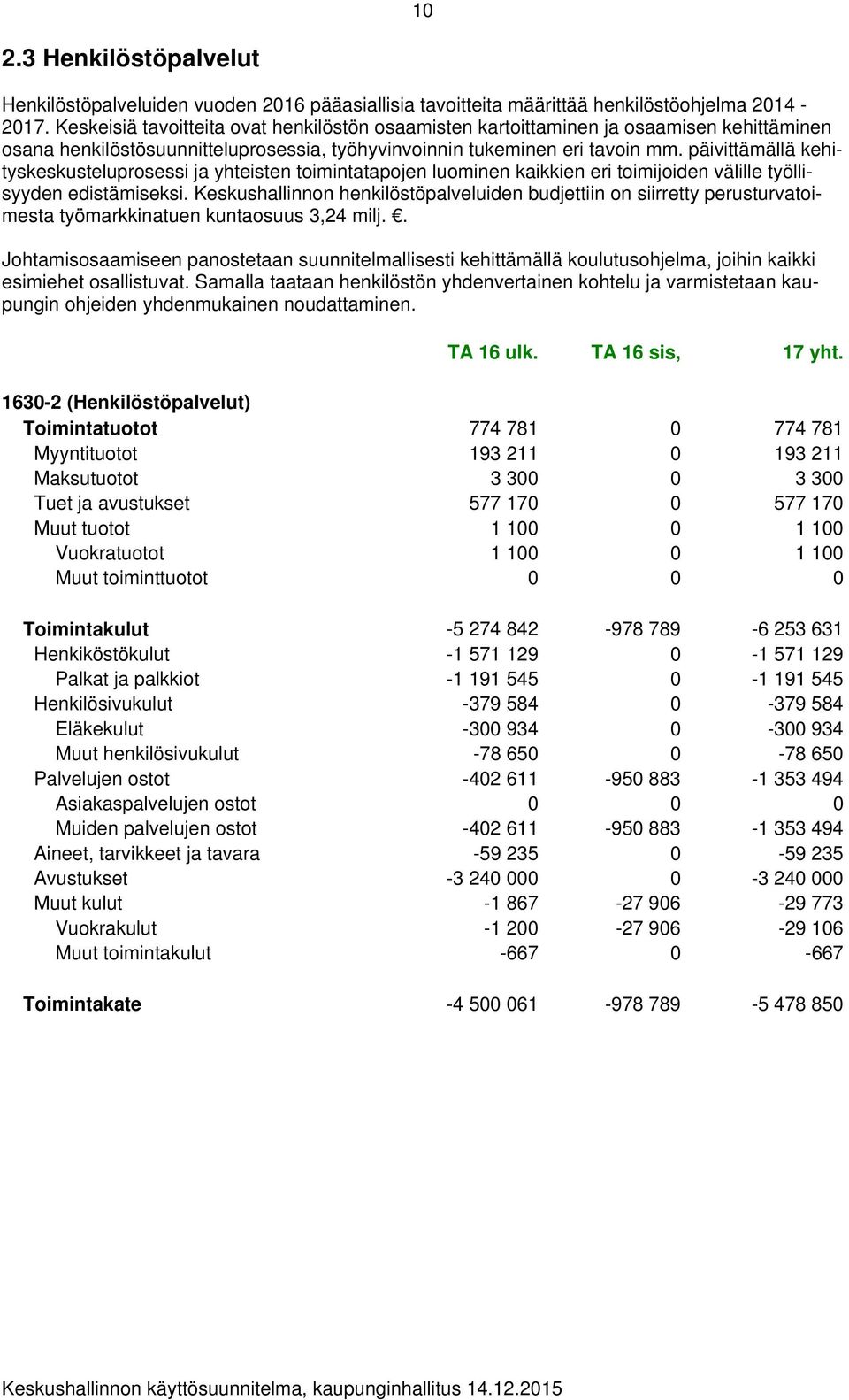 päivittämällä kehityskeskusteluprosessi ja yhteisten toimintatapojen luominen kaikkien eri toimijoiden välille työllisyyden edistämiseksi.