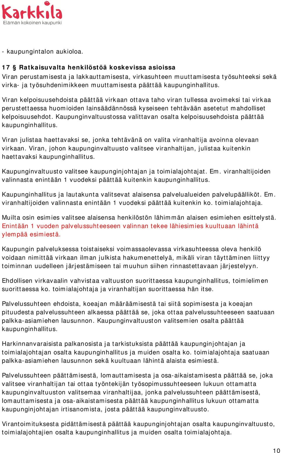 kaupunginhallitus.