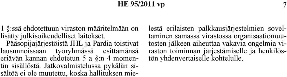 momentin sisällöstä.