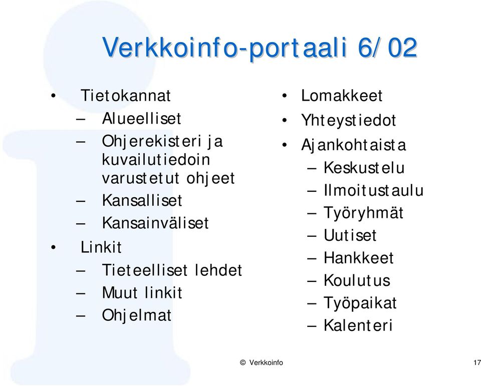 Tieteelliset lehdet Muut linkit Ohjelmat Lomakkeet Yhteystiedot