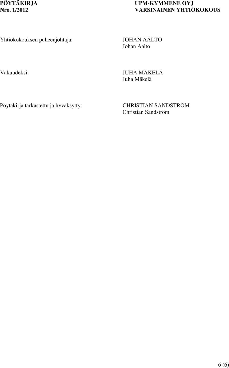 Mäkelä Pöytäkirja tarkastettu ja