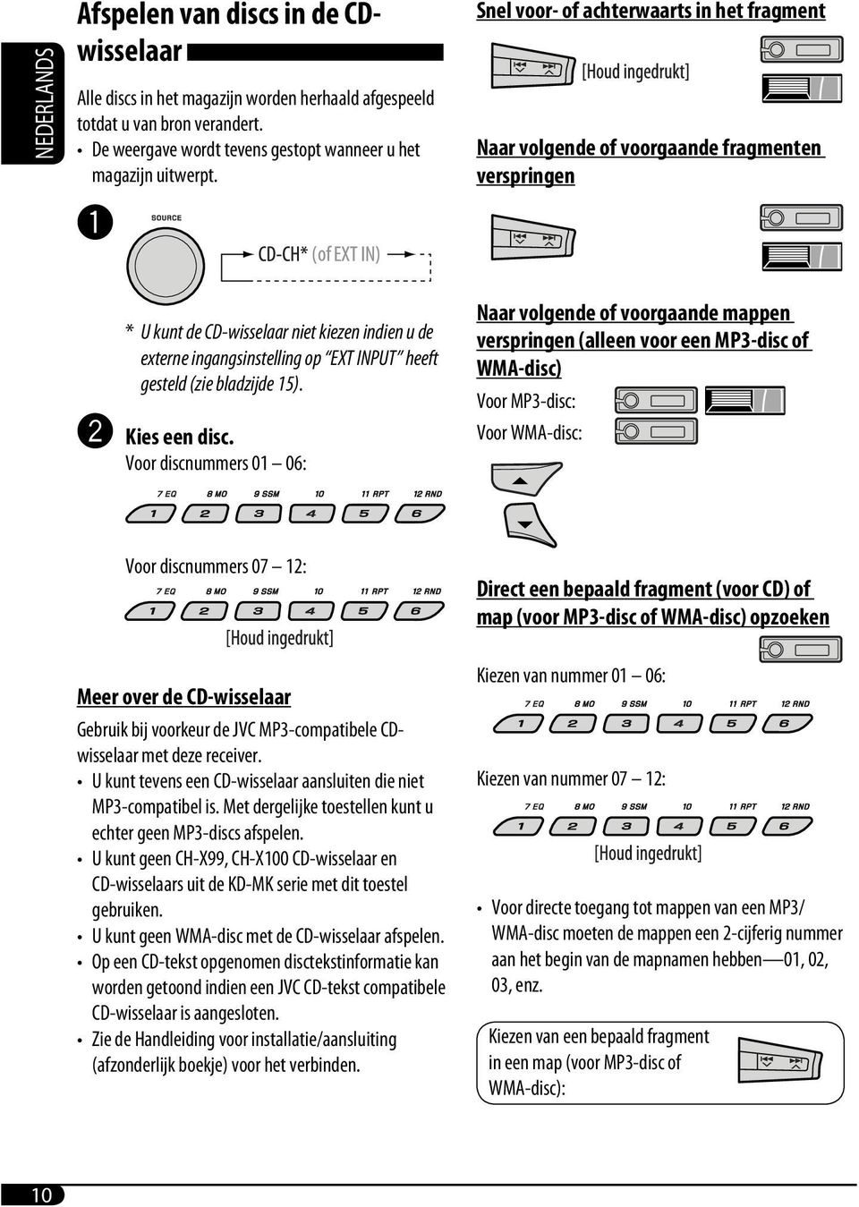 (zie bladzijde 15). Ÿ Kies een disc.