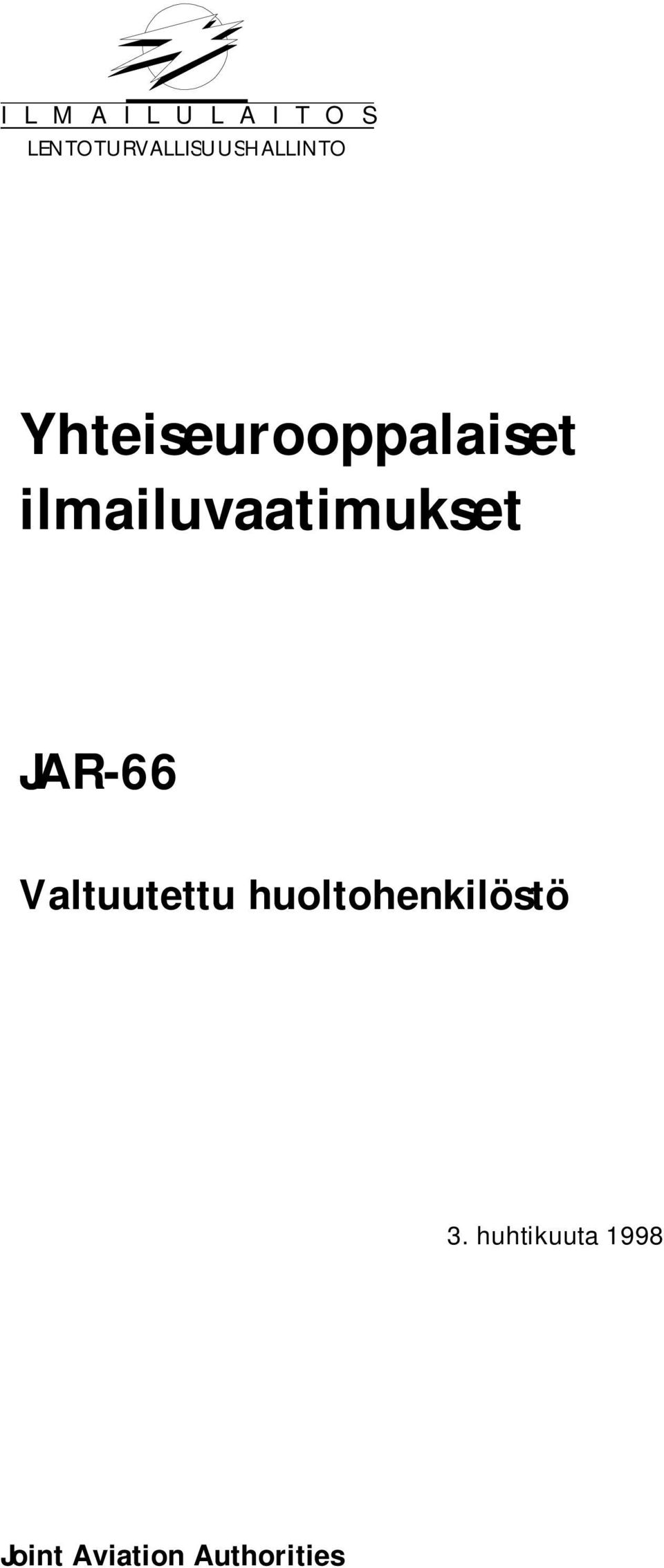 Yhteiseurooppalaiset ilmailuvaatimukset