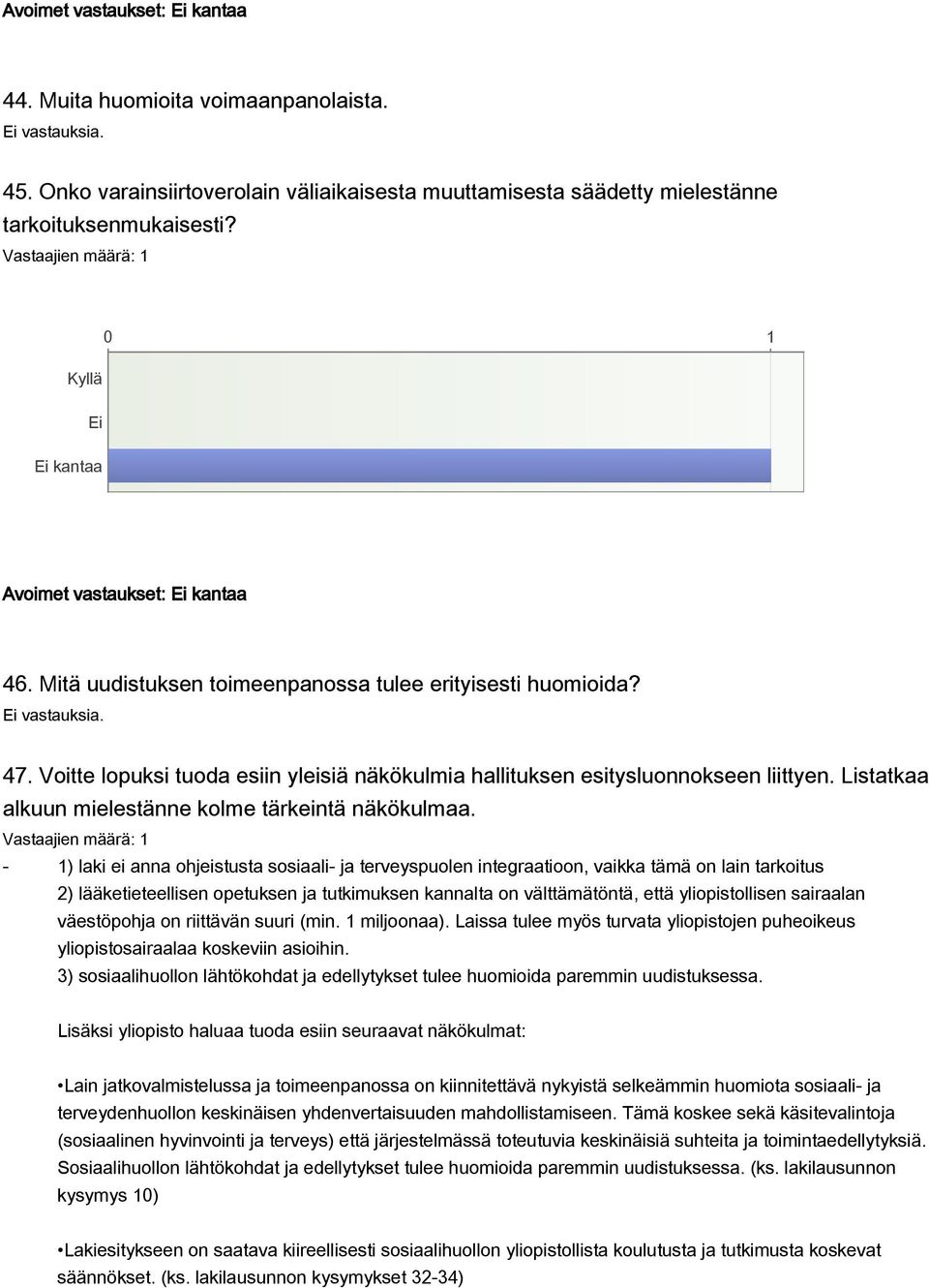 Listatkaa alkuun mielestänne kolme tärkeintä näkökulmaa.