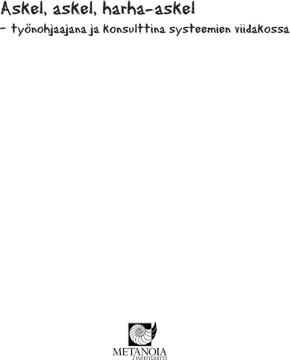 työnohjaajana ja