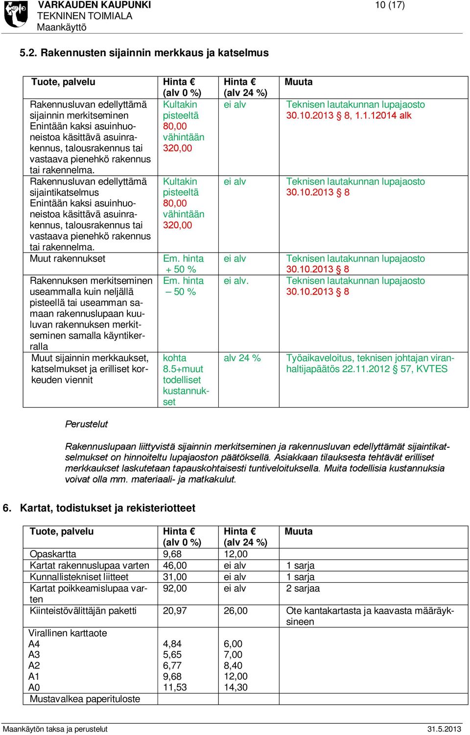 vähintään kennus, talousrakennus tai 320,00 vastaava pienehkö rakennus tai rakennelma.