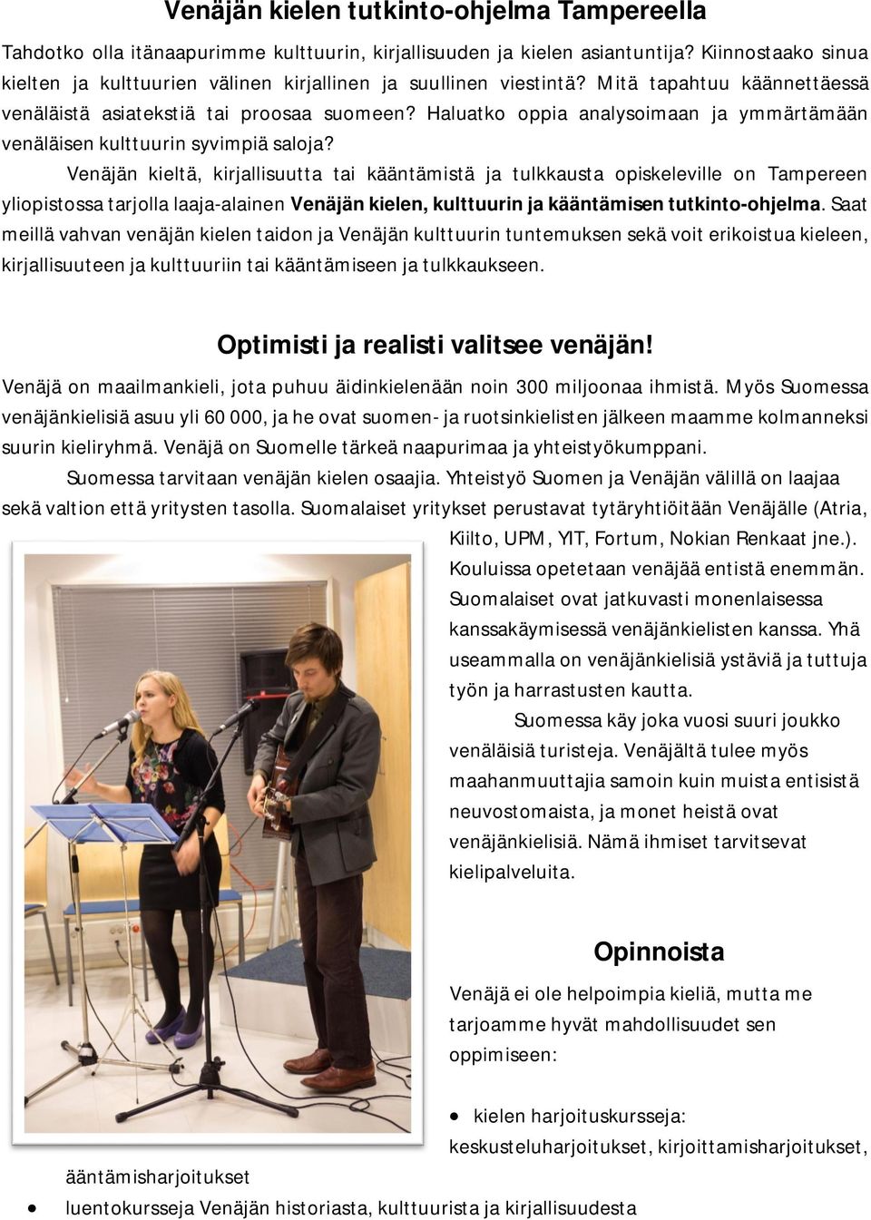 Haluatko oppia analysoimaan ja ymmärtämään venäläisen kulttuurin syvimpiä saloja?
