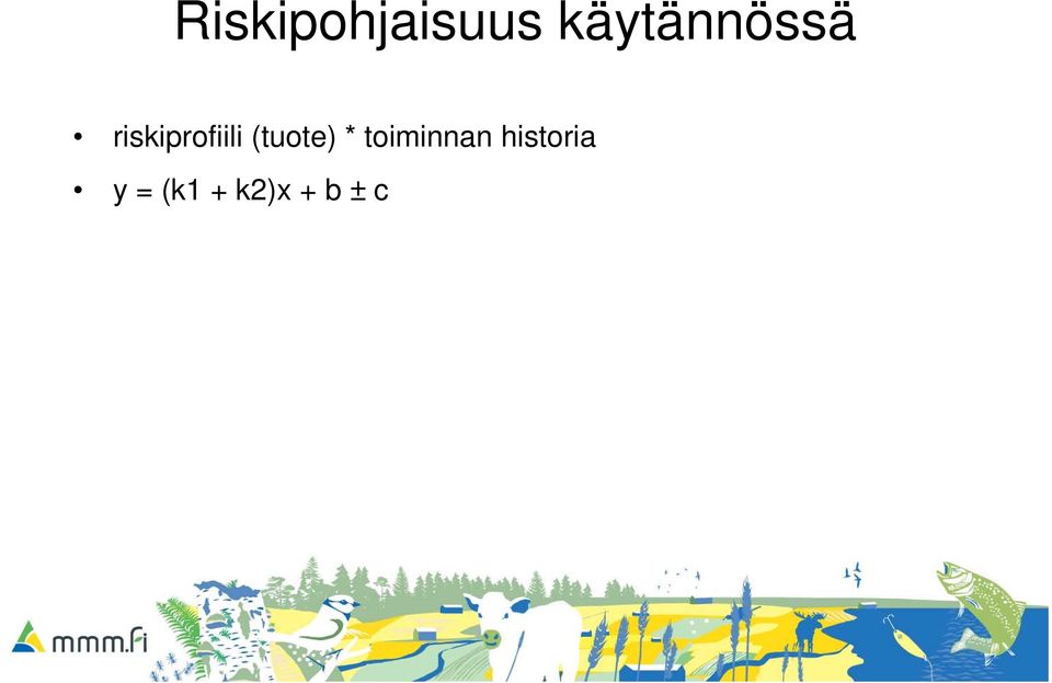 riskiprofiili (tuote) *