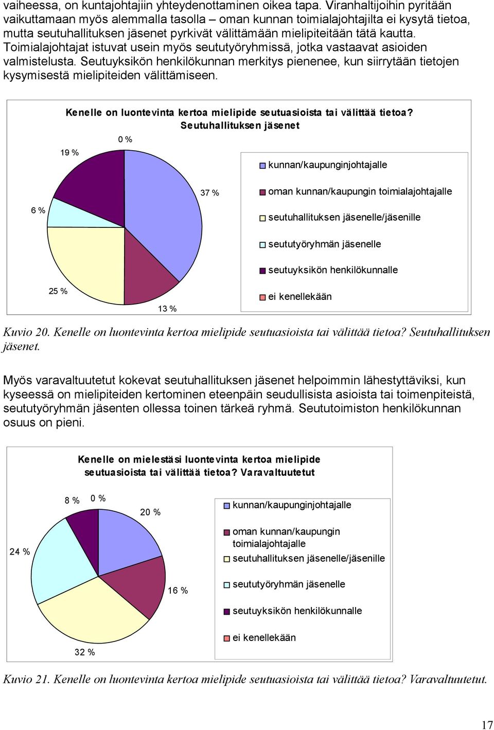 Toimialajohtajat istuvat usein myös seututyöryhmissä, jotka vastaavat asioiden valmistelusta.