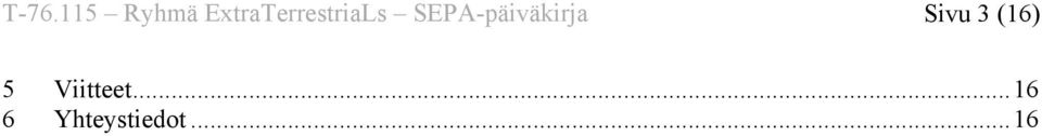 SEPA-päiväkirja Sivu 3