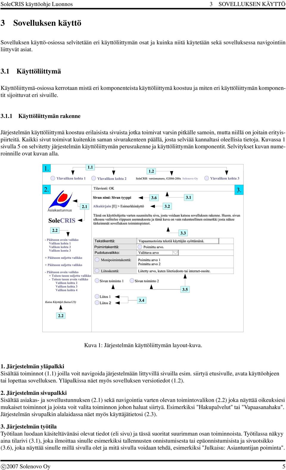 Kaikki sivut toimivat kuitenkin saman sivurakenteen päällä, josta selviää kannaltasi oleellisia tietoja.