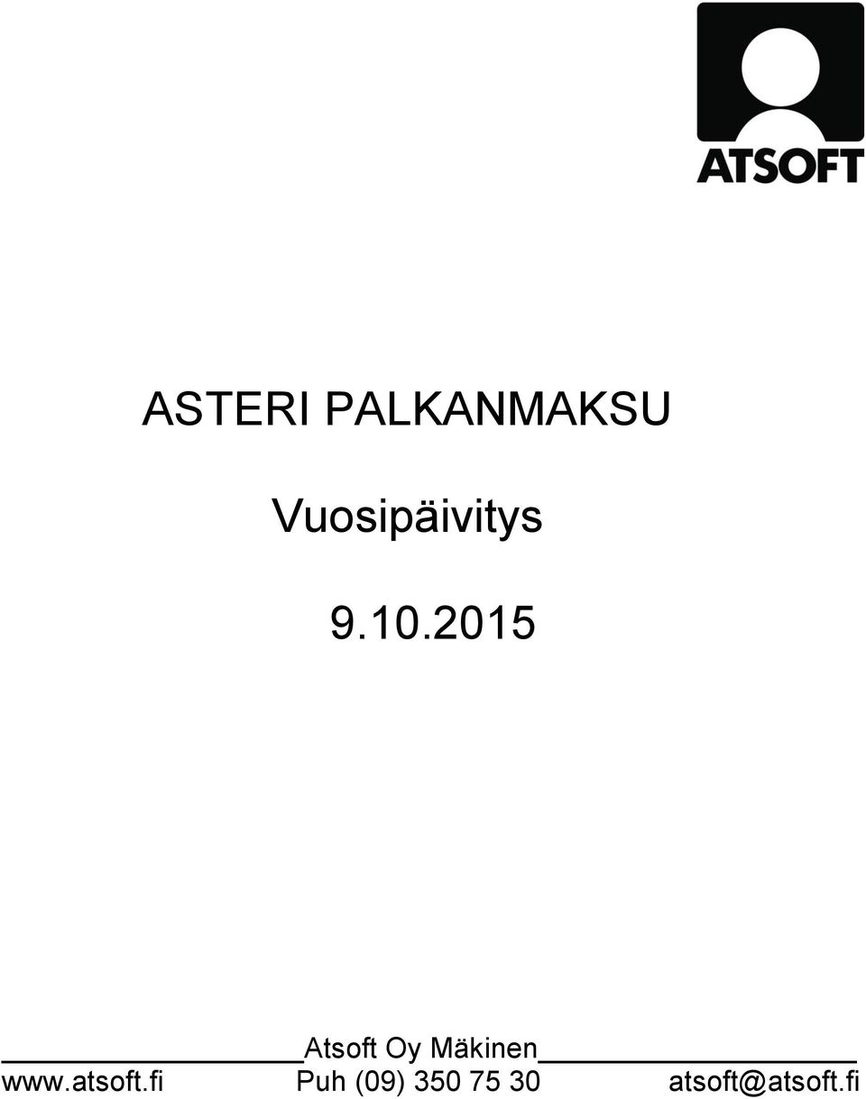 2015 Atsoft Oy Mäkinen www.
