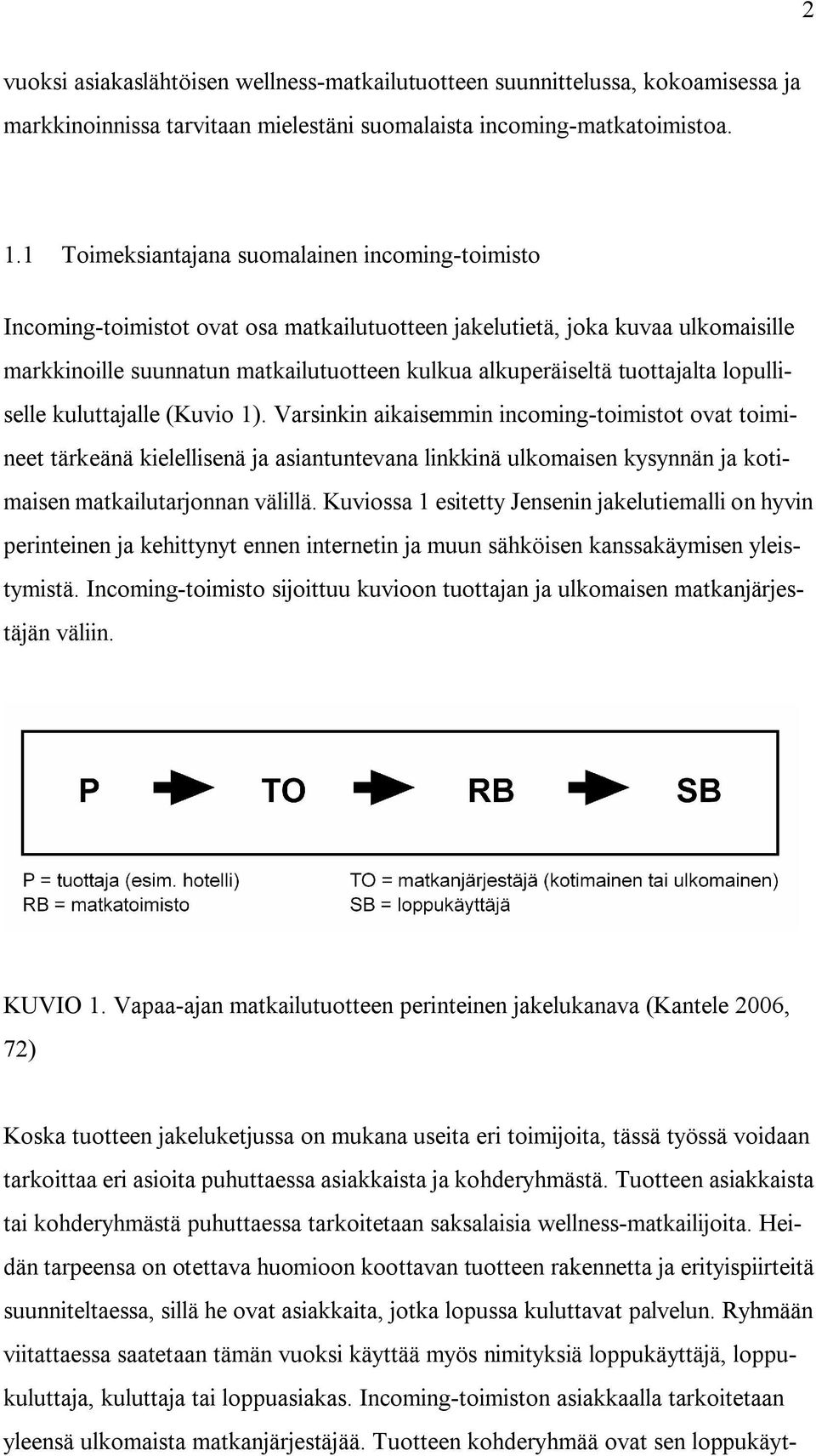 tuottajalta lopulliselle kuluttajalle (Kuvio 1).