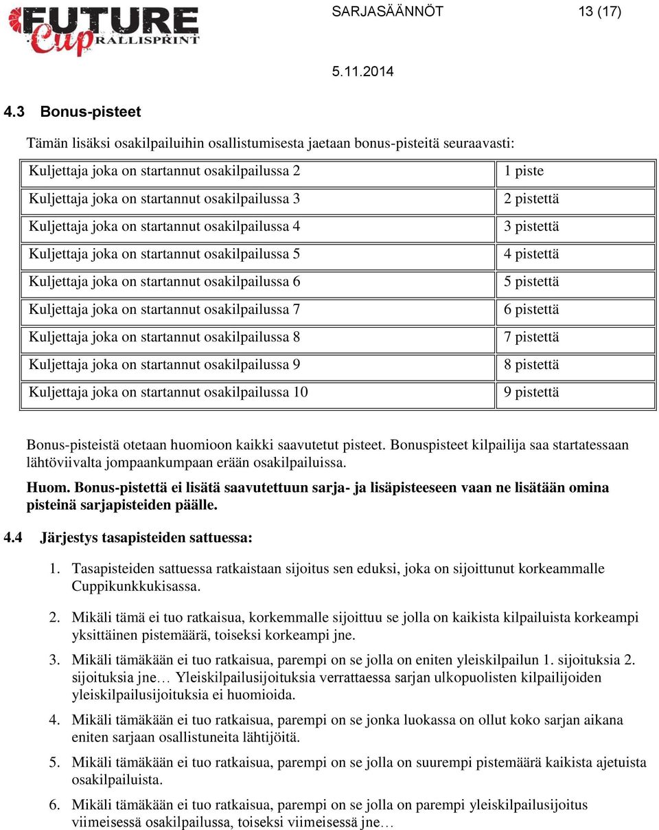 Kuljettaja joka on startannut osakilpailussa 4 Kuljettaja joka on startannut osakilpailussa 5 Kuljettaja joka on startannut osakilpailussa 6 Kuljettaja joka on startannut osakilpailussa 7 Kuljettaja