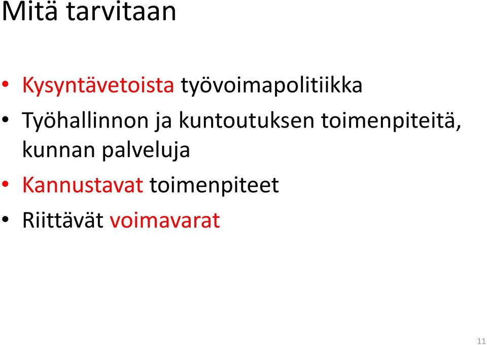 kuntoutuksen toimenpiteitä, kunnan