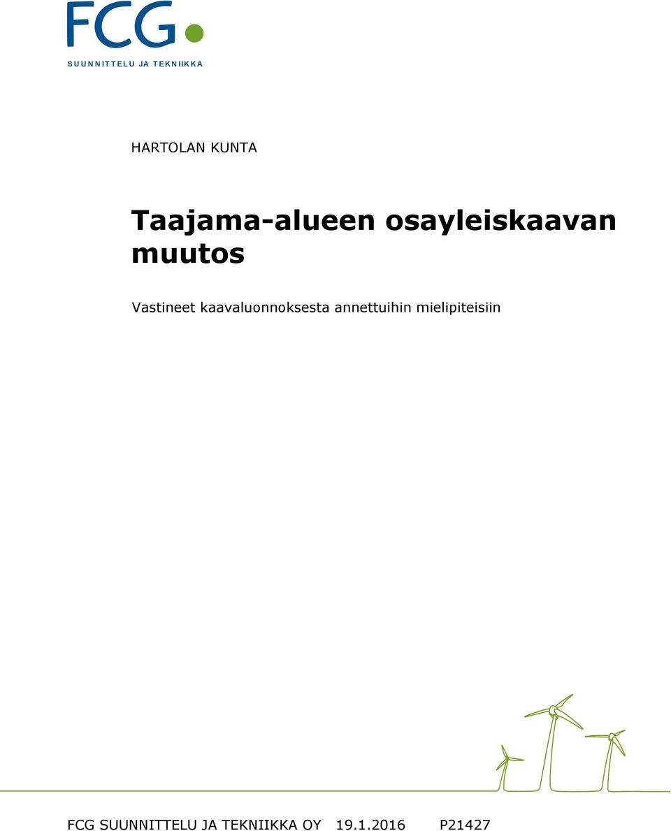 Taajama-alueen osayleiskaavan