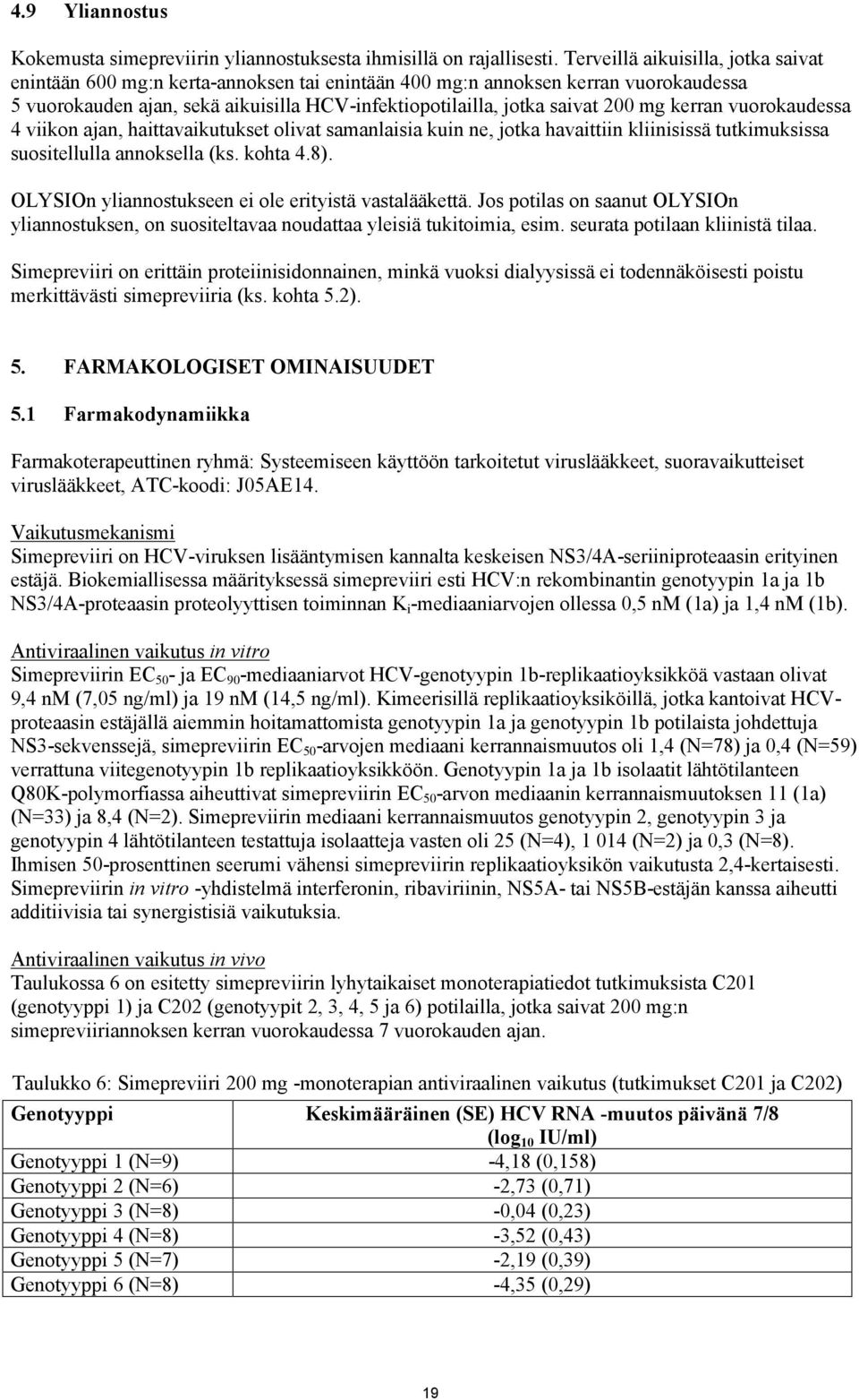 kerran vuorokaudessa 4 viikon ajan, haittavaikutukset olivat samanlaisia kuin ne, jotka havaittiin kliinisissä tutkimuksissa suositellulla annoksella (ks. kohta 4.8).