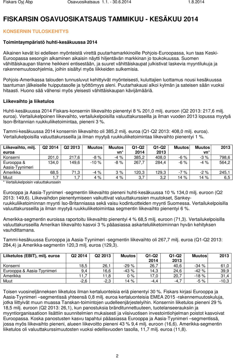 Pohjois-Euroopassa, kun taas Keski- Euroopassa sesongin alkaminen aikaisin näytti hiljentävän markkinan jo toukokuussa.