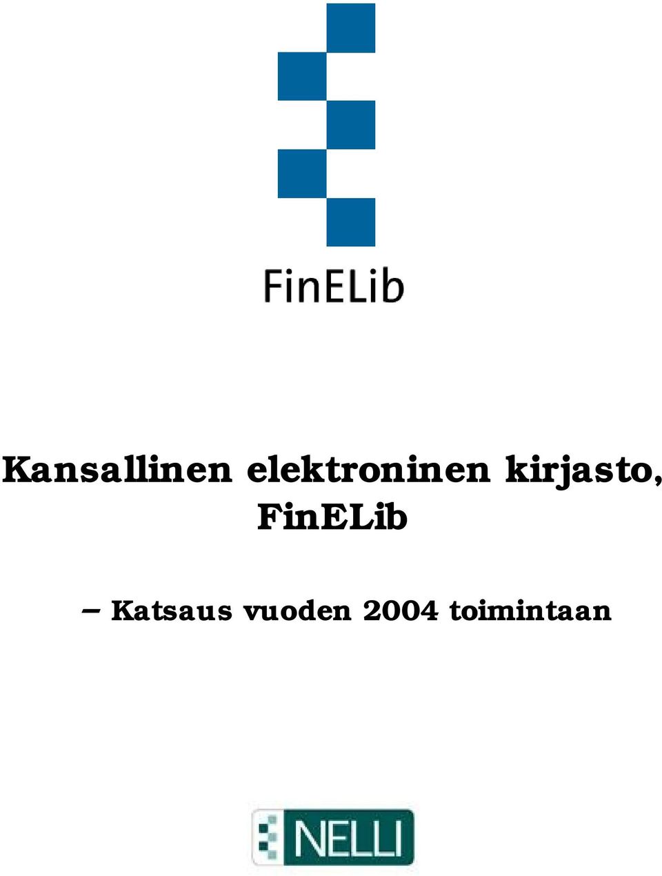 kirjasto, FinELib
