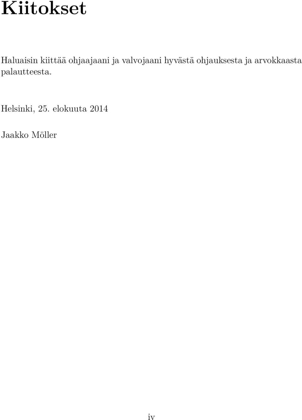 ohjauksesta ja arvokkaasta