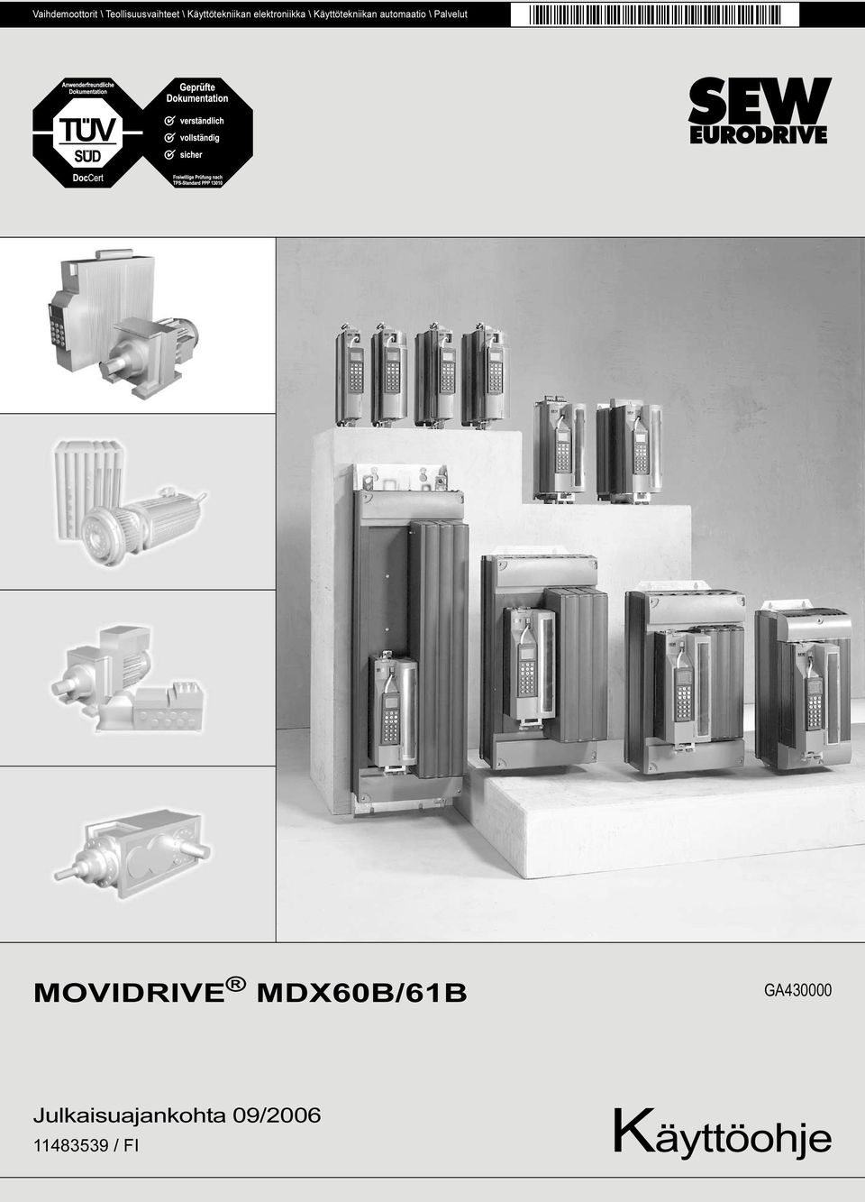 automaatio \ Palvelut MOVIDRIVE MDX60B/61B