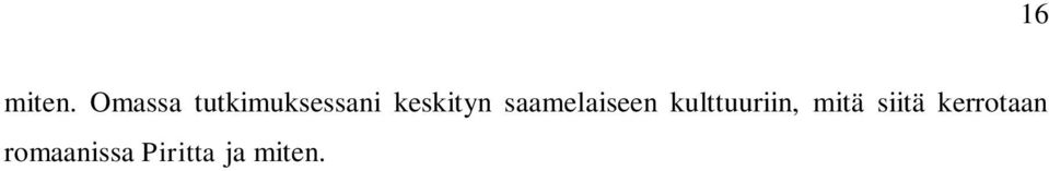 keskityn saamelaiseen