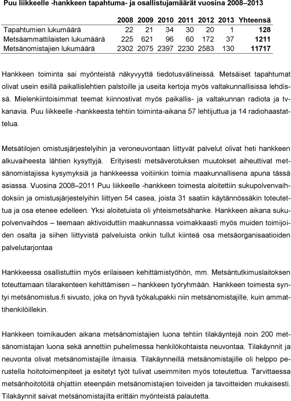 Metsäiset tapahtumat olivat usein esillä paikallislehtien palstoille ja useita kertoja myös valtakunnallisissa lehdissä.