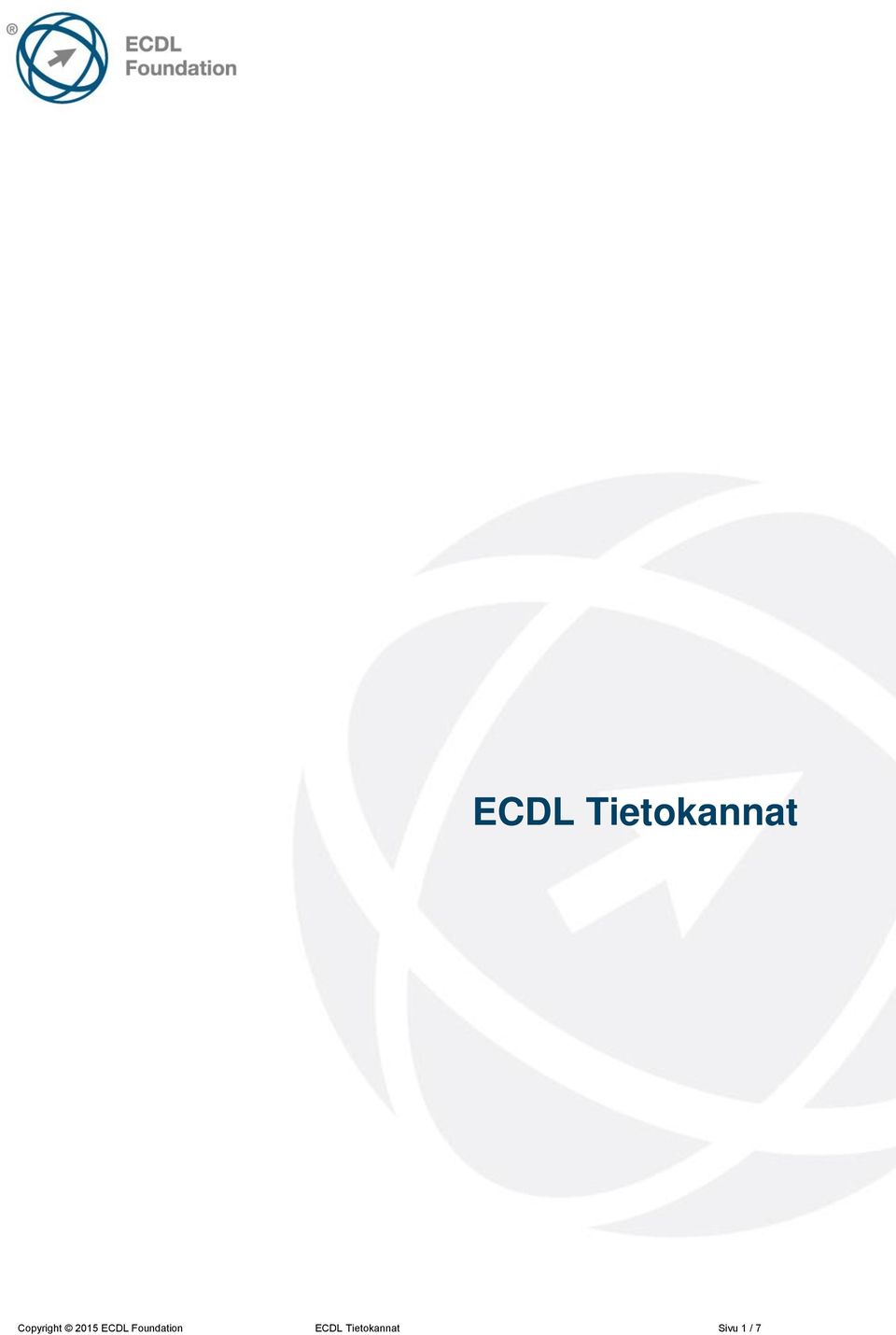 ECDL Foundation 