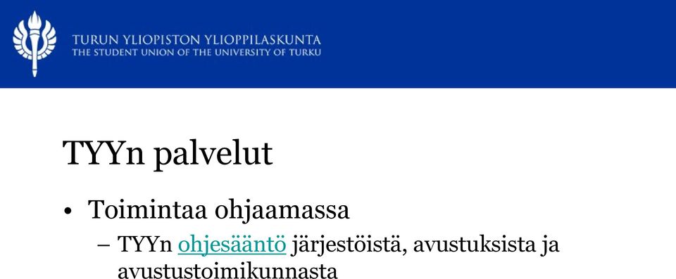 ohjesääntö järjestöistä,