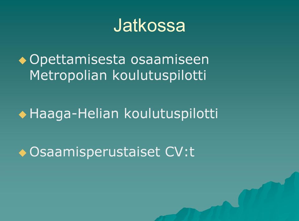 koulutuspilotti Haaga-Helian