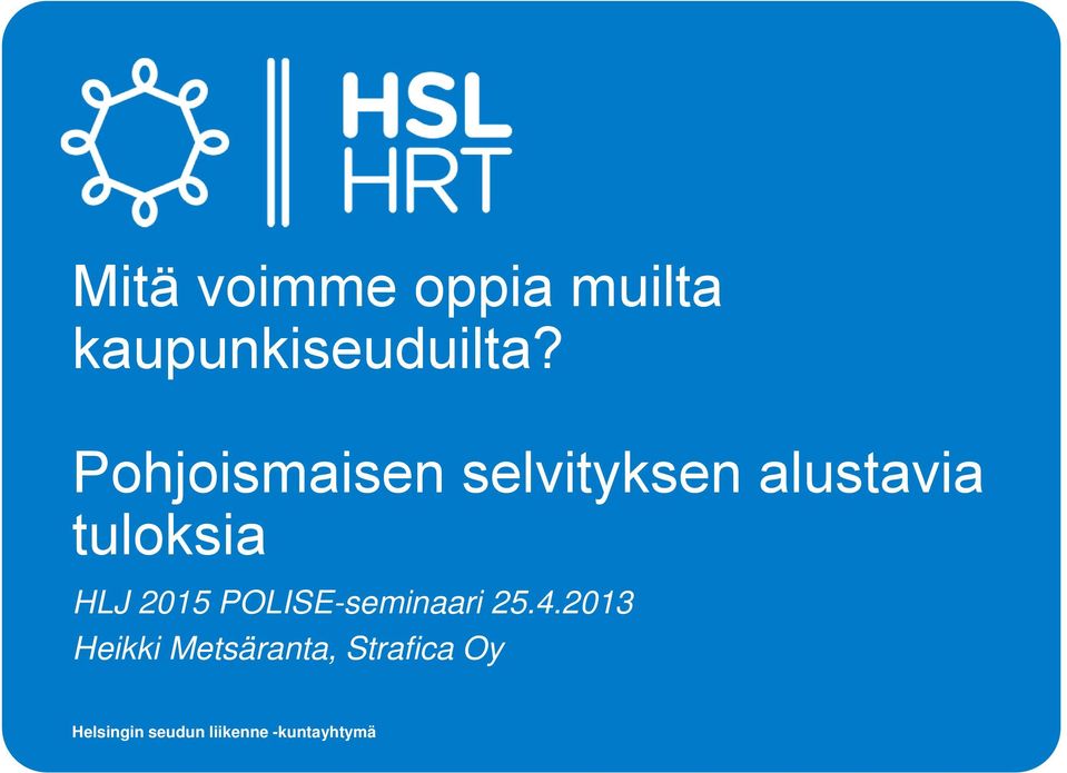 2015 POLISE-seminaari 25.4.