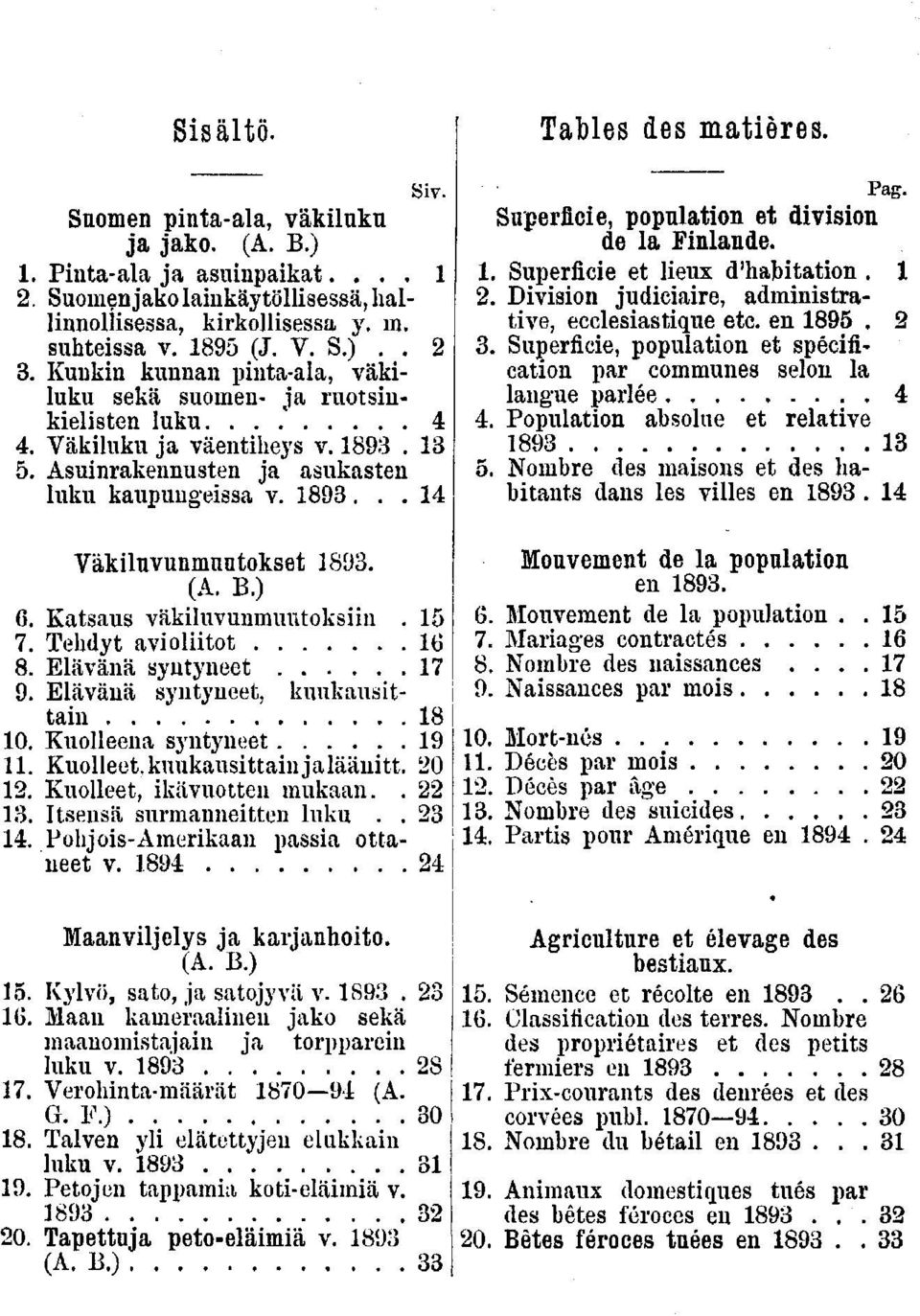 . Division judiciaire, administrative, ecclésiastique etc. en.. Superficie, population et spécification par communes selon la langue parlée. Population absolue et relative.