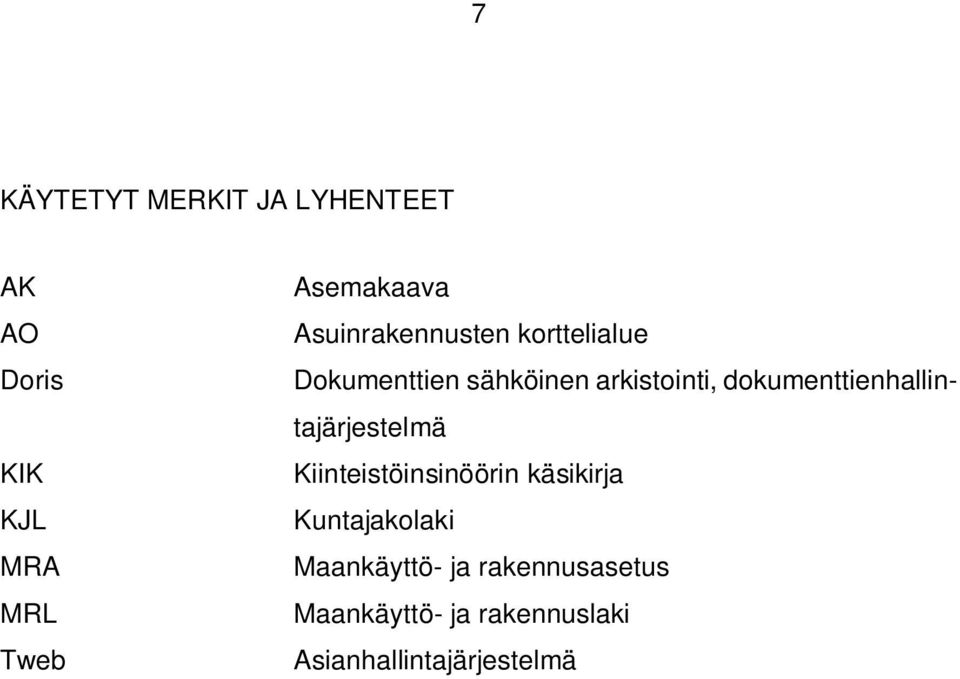 dokumenttienhallintajärjestelmä Kiinteistöinsinöörin käsikirja