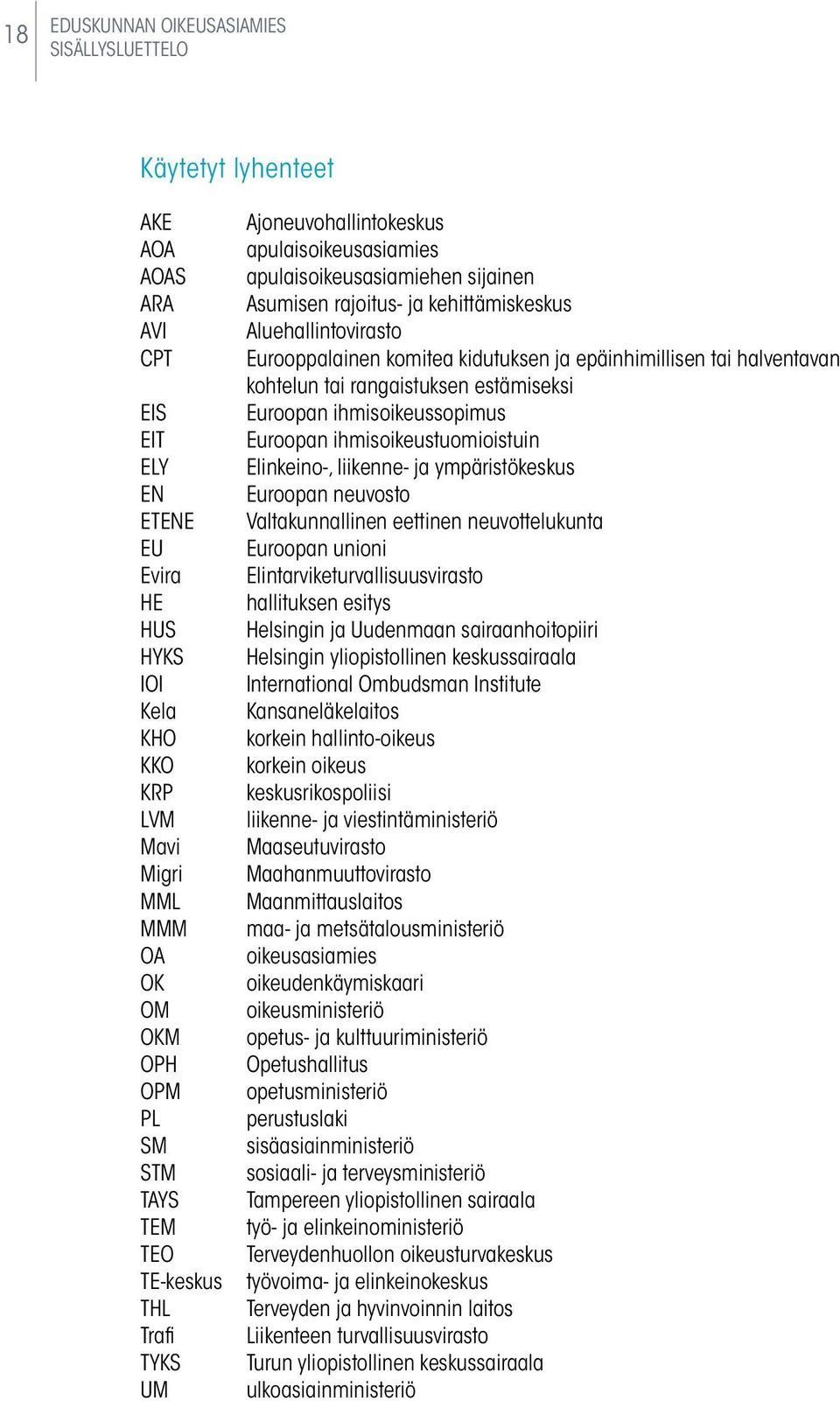 komitea kidutuksen ja epäinhimillisen tai halventavan kohtelun tai rangaistuksen estämiseksi Euroopan ihmisoikeussopimus Euroopan ihmisoikeustuomioistuin Elinkeino-, liikenne- ja ympäristökeskus