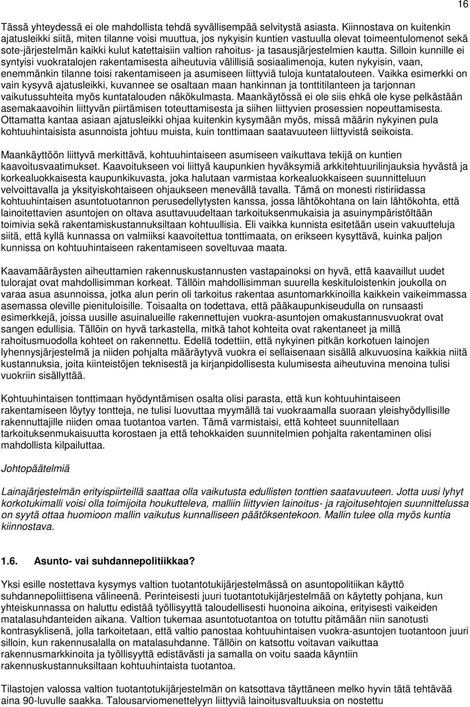 tasausjärjestelmien kautta.