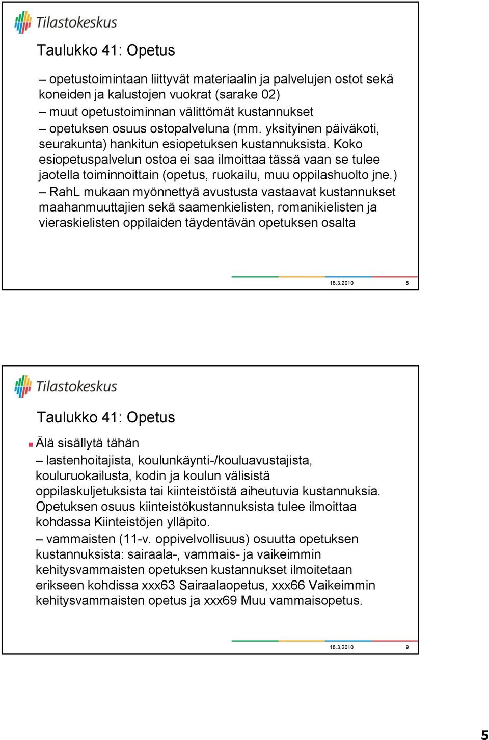 Koko esiopetuspalvelun ostoa ei saa ilmoittaa tässä vaan se tulee jaotella toiminnoittain (opetus, ruokailu, muu oppilashuolto jne.