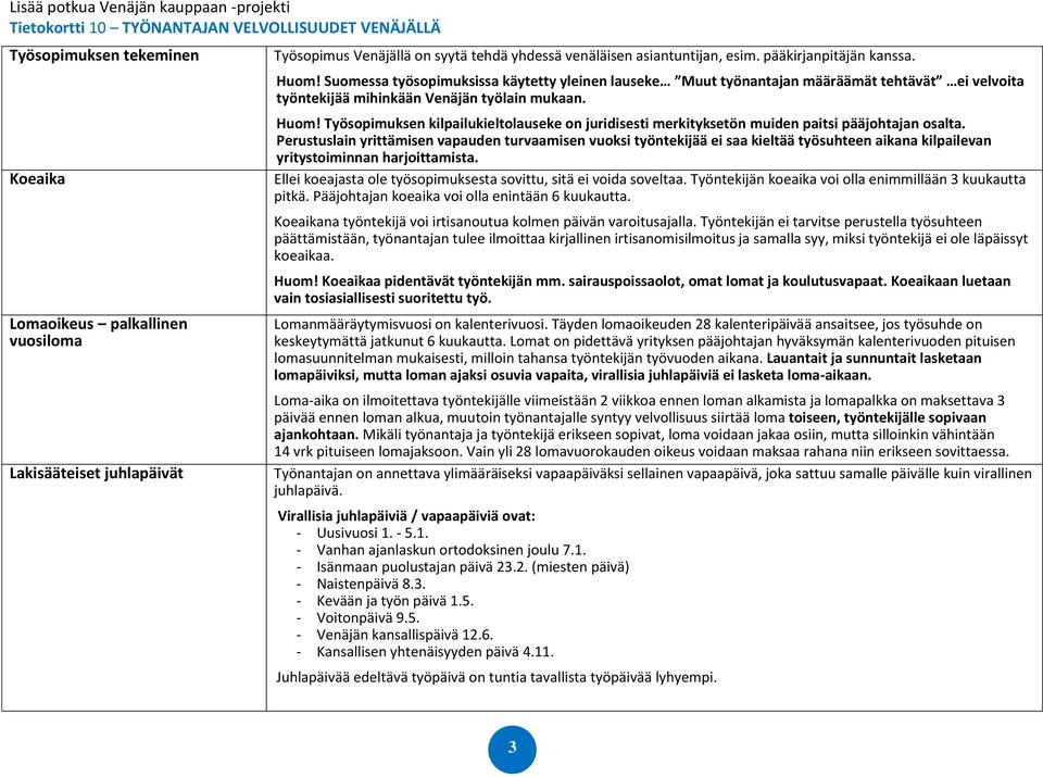 Työsopimuksen kilpailukieltolauseke on juridisesti merkityksetön muiden paitsi pääjohtajan osalta.